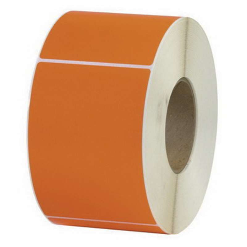 GDC 3X1" FLCST ORANGE TT, LBL,5000/RL,REMOVABL